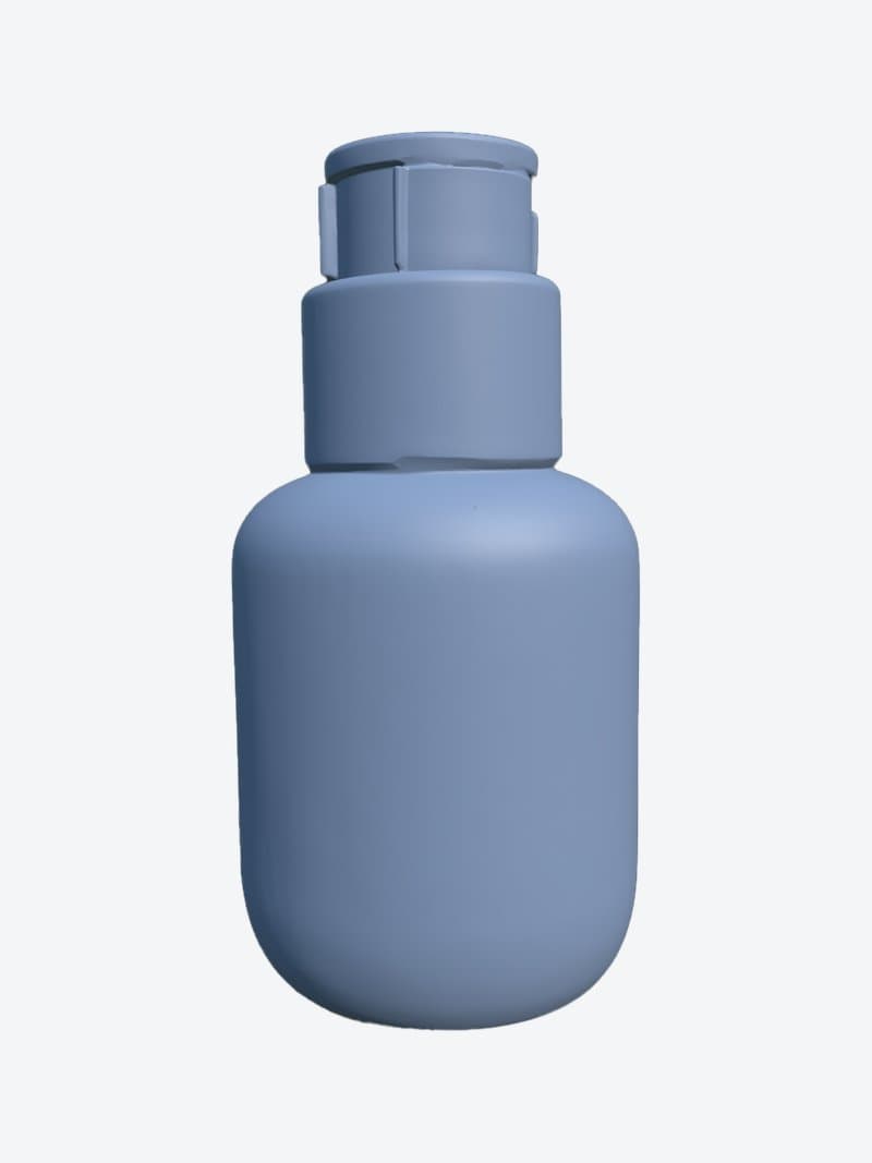 Raw 3D scan of an Innisfree serum bottle