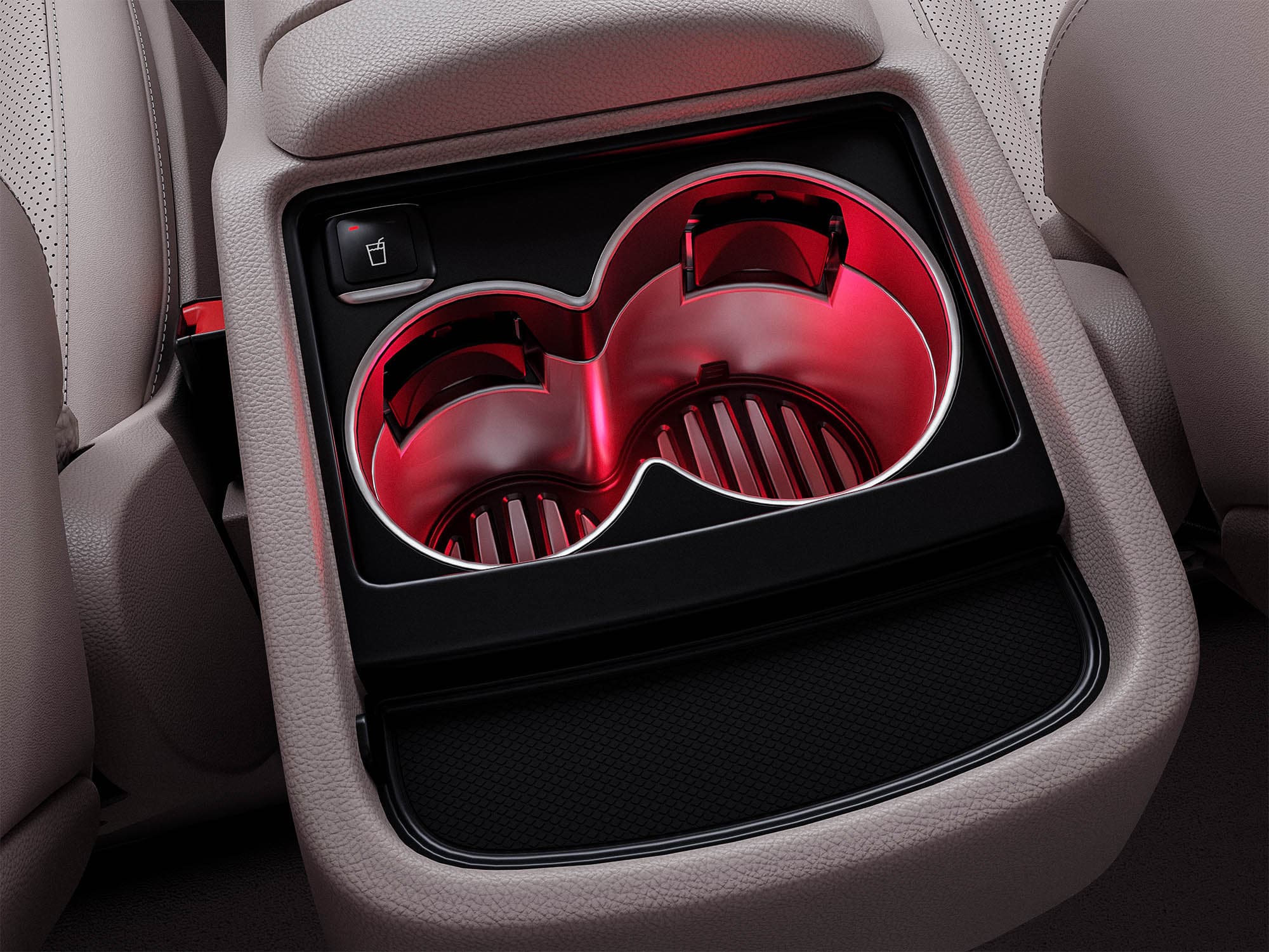 Close-up detail of the V-Class interior