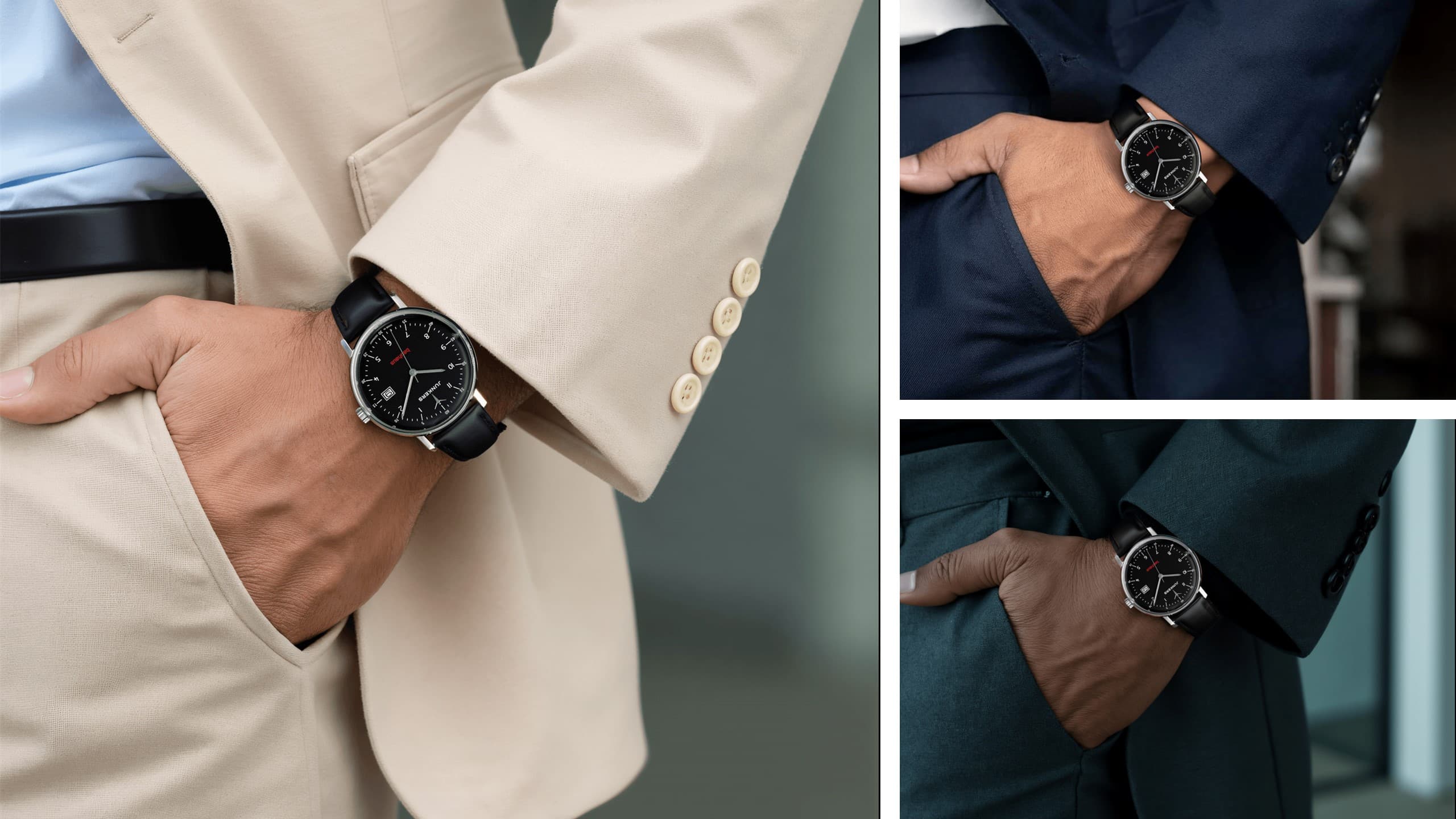 Wristwatch digital twin in AI-generated lifestyle shots